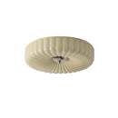 Vinatge Bauhaus Cream Glass Ceiling Light