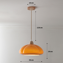 Glass Retro Kitchen Island Ceiling Light