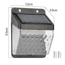 IP65 Solar Powered Outdoor Wall Lights for Fence Yard Garden Patio, Dusk-to-Dawn