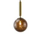 Colorful Glass Pendant Lights For Kitchen