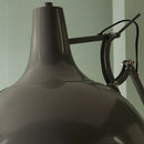 Alonzo Grey Painted Oversize Task Floor Lamp