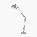 Alonzo Grey Painted Oversize Task Floor Lamp