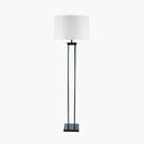 Langston Matt Black Metal Four Post Floor Lamp - Base Only