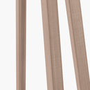 Whitby Grey Wash Wood Tapered 4 Post Floor Lamp - Base Only