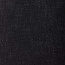 Whitby Matt Black Wood Tapered 4 Post Floor Lamp Base with Lino 45cm Black Self Lined Linen Cylinder Lampshade