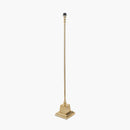 Claudius Gold Metal Stick Floor Lamp