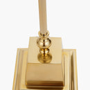 Claudius Gold Metal Stick Floor Lamp