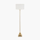 Claudius Gold Metal Stick Floor Lamp