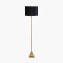 Claudius Gold Metal Stick Floor Lamp
