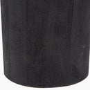Marin Black Wood Tall Neck Floor Lamp