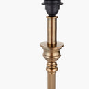 Canterbury Antique Brass Metal Floor Lamp