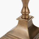 Canterbury Antique Brass Metal Floor Lamp