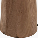Esha Natural Conical Wood Floor Lamp Base
