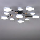 Modern Semi Flush LED Ceiling Lights for Bedroom Living Room