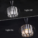 Crystal Pendant Light Shade Hanging Light for Hallway Kitchen