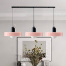 3 Heads Modern Art Decor Simple Glass Pendant Light