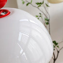 Modern Red Glass Simple Pendant Light For Living Room