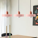 3 Heads Modern Art Decor Simple Glass Pendant Light