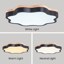 Acrylic Flowers Kid LED Ceiling Light For Bedroom