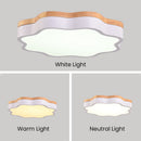 Acrylic Flowers Kid LED Ceiling Light For Bedroom