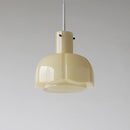 Minimalism Glass Flower Shape Pendant Light