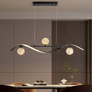 Modern Pendant Lights LED Linear Kitchen Island Lighting