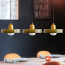 3 Heads Modern Art Decor Simple Glass Pendant Light
