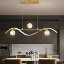 Modern Pendant Lights LED Linear Kitchen Island Lighting