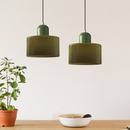 Bauhaus Small Glass Art Pendant Light For Kitchen Island