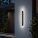 Modern Minimalist Waterproof Outdoor Linear Wall Lamp for Porch