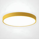 Minimalist Colorful Energy Efficient Flush Mount LED Ceiling Light
