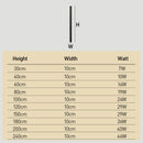 Modern Minimalist Waterproof Outdoor Linear Wall Lamp for Porch