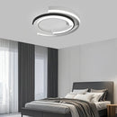 Black Minimalist LED Flush Mount Ceiling Lights