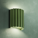 Modern Half-Circle Resin Wall Sconce For Living Room