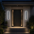 IP65 Solar Outdoor Wall Lights Exterior Garden Courtyard Villa Front Door Lighting, Dusk-to-Dawn