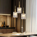 Romantic Shining Living Room Ambient Light Crystal Ceiling Hanging Lamps