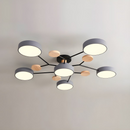 Art Deco Chandelier, Modern Flush Mount Chandelier Ceiling Light