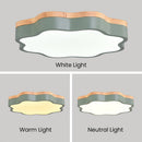 Acrylic Flowers Kid LED Ceiling Light For Bedroom