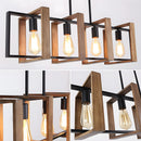 Black Modern Pendant Lighting Dining Room Farmhouse Chandelier