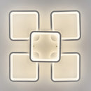Modern Geometric Square LED Ceiling Lights for Office Bedroom