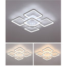 Modern Geometric Square LED Ceiling Lights for Office Bedroom