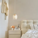 French Feather Glass Pendant Lights
