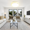 Sleek Round LED Ceiling Light for Modern Living Rooms