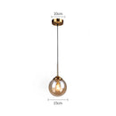 Nordic Morden Glass Dining Room Pendant Light