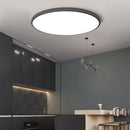 Modern Black Led Ultra-thin Close to Ceiling Lighting