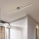 Set of 2 Modern Linear LED Ceiling Lights for Living Room Hallway Bedroom Kitchen