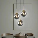 Industrial Glass Ball Pendant Light