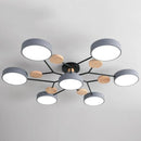 Modern Round Low Ceiling Light For Living Room