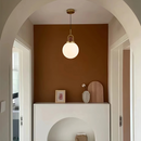 Glass Globe Splendor Pendant Light