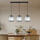 Simple Multi-Head Designer Crystal Kitchen Island Lamps